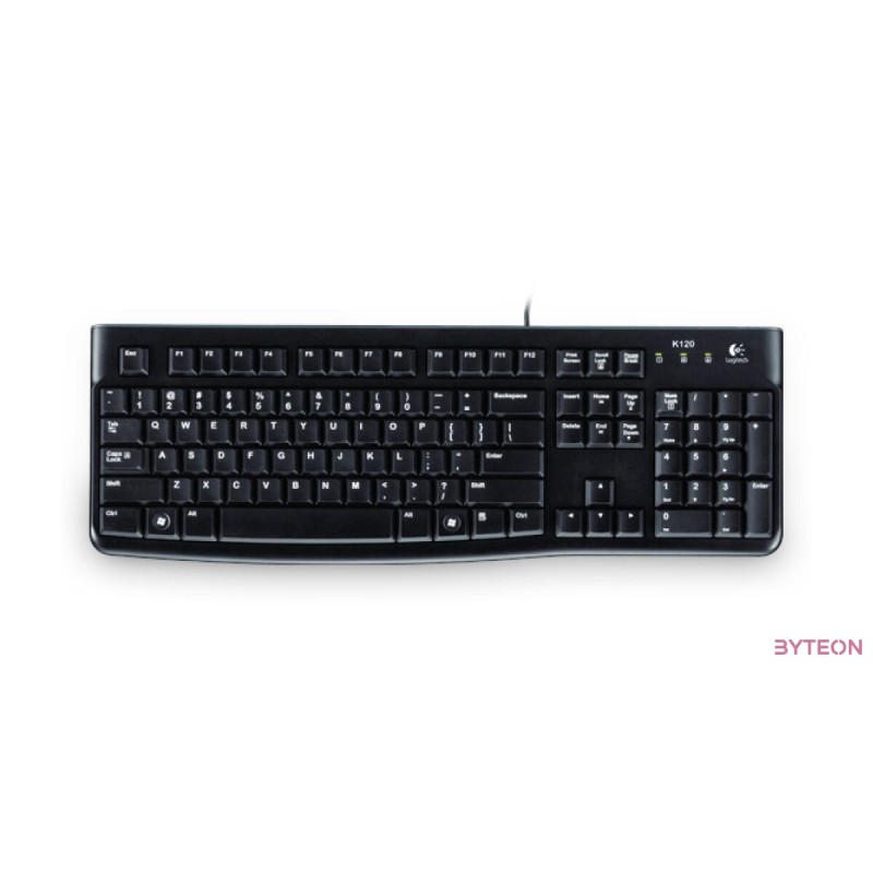 Logitech K120 OEM (HU, USB) - Fekete