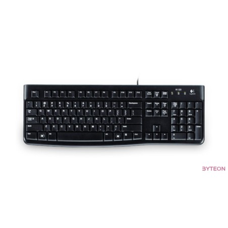 Logitech K120 OEM (HU, USB) - Fekete