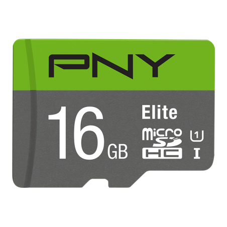 PNY Elite microSDHC 16GB memóriakártya Class 10 UHS-I