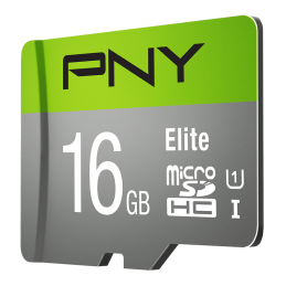 PNY Elite microSDHC 16GB memóriakártya Class 10 UHS-I