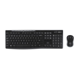 Logitech MK270 (ENG, Vez.nélküli) - Fekete