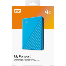 Western Digital My Passport külső merevlemez 4000 GB Kék