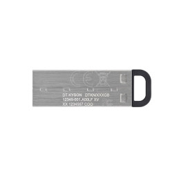 Kingston Technology DataTraveler Kyson USB flash meghajtó 256 GB USB A típus 3.2 Gen 1 (3.1 Gen 1) Ezüst