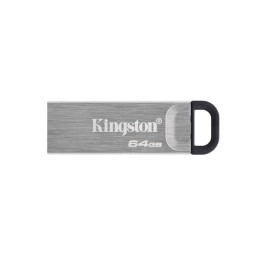 Kingston Technology DataTraveler Kyson USB flash meghajtó 64 GB USB A típus 3.2 Gen 1 (3.1 Gen 1) Ezüst