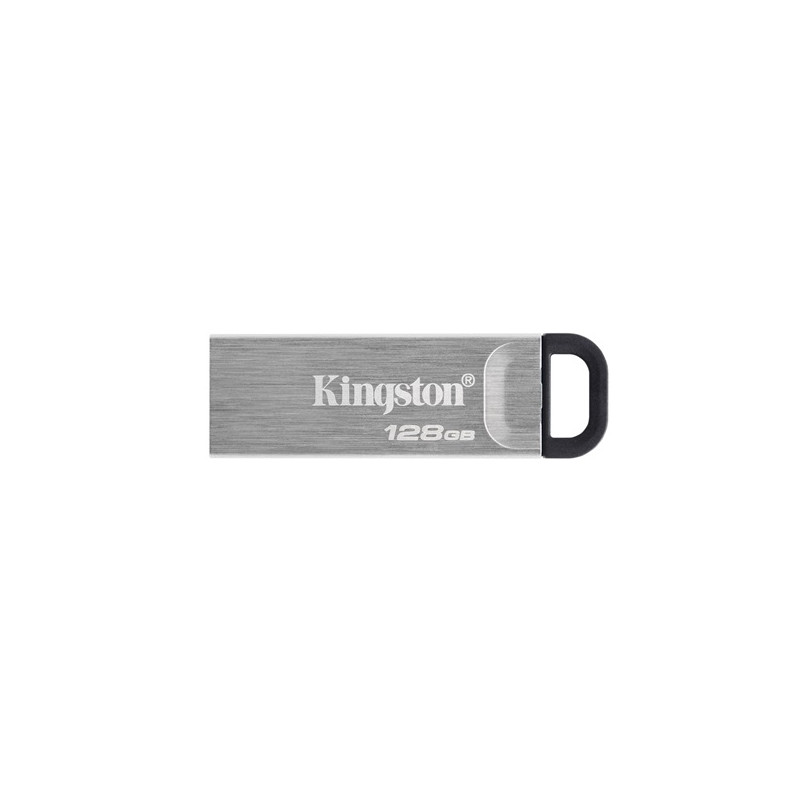 Kingston Technology DataTraveler Kyson USB flash meghajtó 128 GB USB A típus 3.2 Gen 1 (3.1 Gen 1) Ezüst