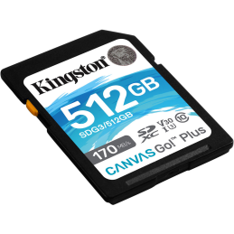 Kingston Technology Canvas Go! Plus memóriakártya 512 GB SD Class 10 UHS-I