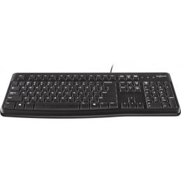 Logitech Desktop MK120 billentyűzet USB QWERTY Nemzetközi amerikai Fekete