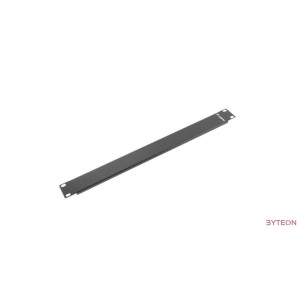 Lanberg takarópanel 19'' rack szekrényhez 1U fekete
