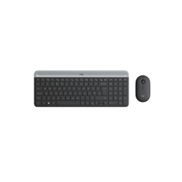 Logitech MK470 billentyűzet Vezeték nélküli RF QWERTZ Német Grafit