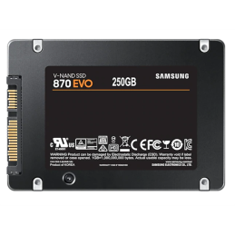 Samsung 870 EVO 250 GB Fekete