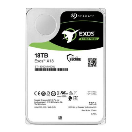 Seagate Exos X18 18TB [3.5"/256MB/7200/SATA3]