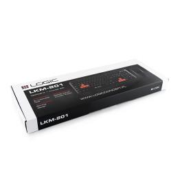 Logic LKM-201 billentyűzet USB Fekete