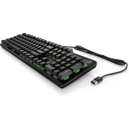 HP Pavilion Gaming 550 billentyűzet USB QWERTY Angol Fekete