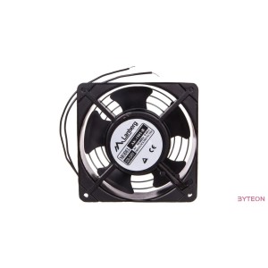 Lanberg ventilátor 230V 19'' fali szekrényekhez fekete