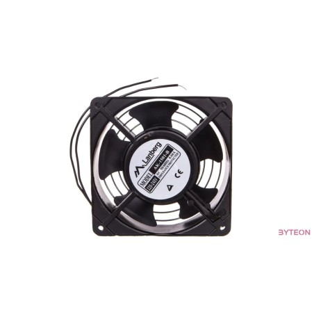 Lanberg ventilátor 230V 19'' fali szekrényekhez fekete