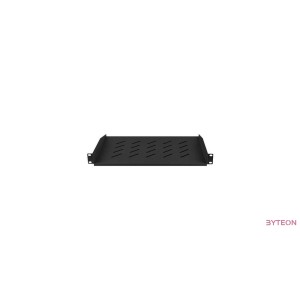 Lanberg polc 19'' rack szekrényhez 450/600/800mm (1U, 483x315mm, teherbírás 20kg