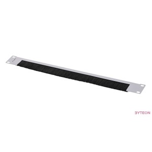 Lanberg 19'' BRUSH PANEL 1U AK-1103-S Grey