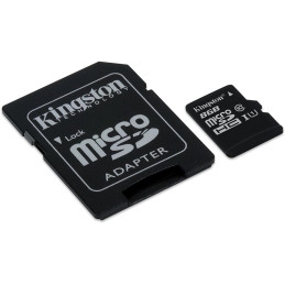 Kingston Technology Industrial memóriakártya 8 GB MicroSDHC UHS-I Class 10