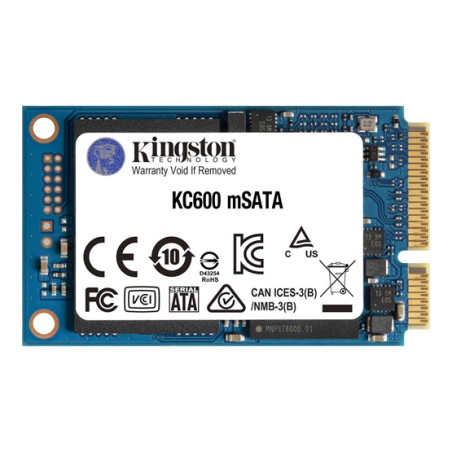 Kingston SSDNow KC600 256GB [mSATA]