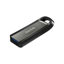 SanDisk Extreme Go USB flash meghajtó 64 GB USB A típus 3.2 Gen 1 (3.1 Gen 1) Rozsdamentes acél