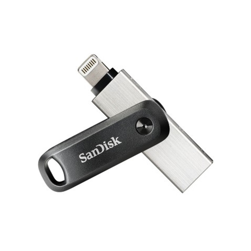 Sandisk iXpand Go 64GB USB 3.0, Lightning szürke-ezüst pendrive