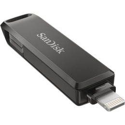 SanDisk iXpand Luxe USB flash meghajtó 256 GB USB Type-C / Lightning 3.2 Gen 1 (3.1 Gen 1) Fekete