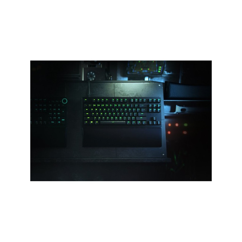 Razer Huntsman V2 Tenkeyless billentyűzet USB QZERTY Amerikai angol Fekete