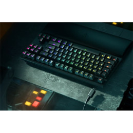 Razer Huntsman V2 Tenkeyless billentyűzet USB QZERTY Amerikai angol Fekete