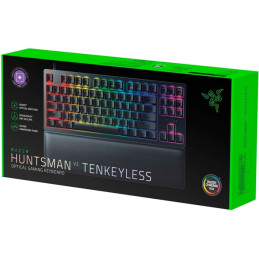 Razer Huntsman V2 Tenkeyless billentyűzet USB QZERTY Amerikai angol Fekete