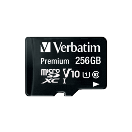 Verbatim Premium U1 memóriakártya 256 GB MicroSDXC UHS-I Class 10