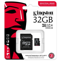 Kingston Technology Industrial memóriakártya 32 GB MiniSDHC UHS-I Class 10