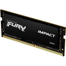 Kingston Technology FURY Impact memóriamodul 8 GB 1 x 8 GB DDR4 3200 Mhz