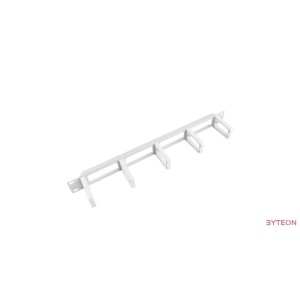 Lanberg kabelrendező 1U B típusú 19'' rack szekrényhez szürke