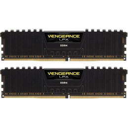 Corsair DDR4 2400 8GB Vengeance LPX CL14 KIT (2x4GB) Fekete