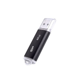 Silicon Power Ultima U02 USB flash meghajtó 64 GB USB A típus 2.0 Fekete