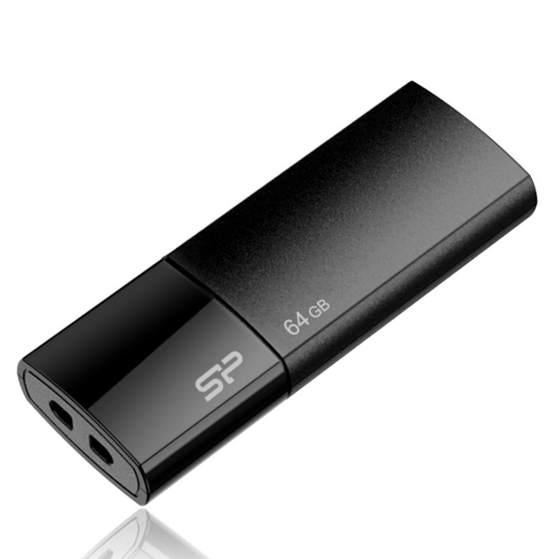 Silicon Power Ultima U05 64GB [USB2.0] - Fekete