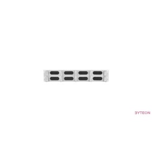 Lanberg cable management brush panel type B, 19'', 2U, grey