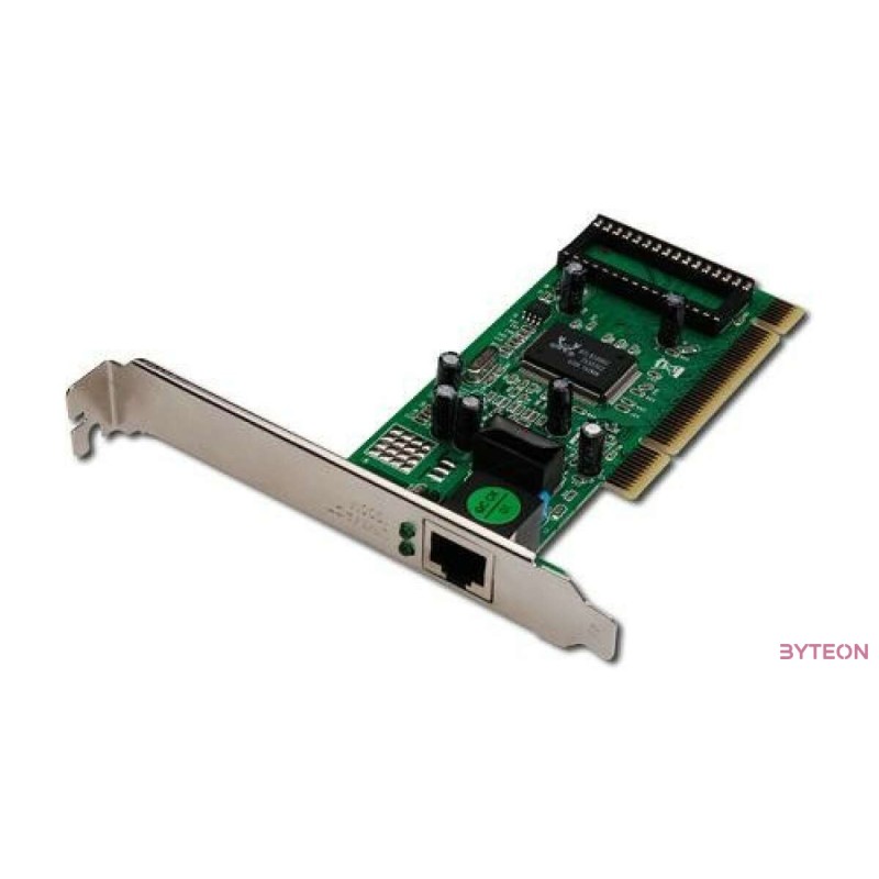Digitus Gigabit Ethernet PCI kártya adapter, 32-bites