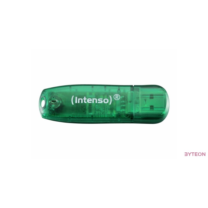 Intenso RAINBOW LINE USB pendrive, 8GB, zöld