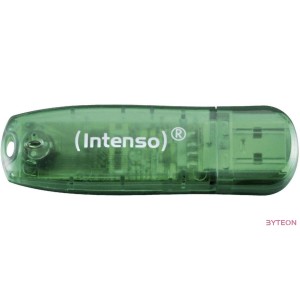 Intenso RAINBOW LINE USB pendrive, 8GB, zöld