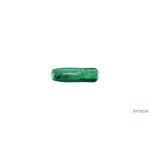 Intenso RAINBOW LINE USB pendrive, 8GB, zöld