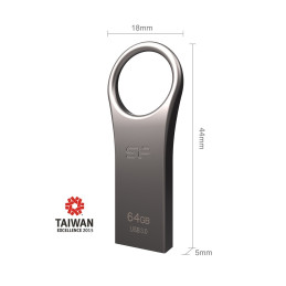 Silicon Power Jewel J80 32GB [USB3.0] - Ezüst