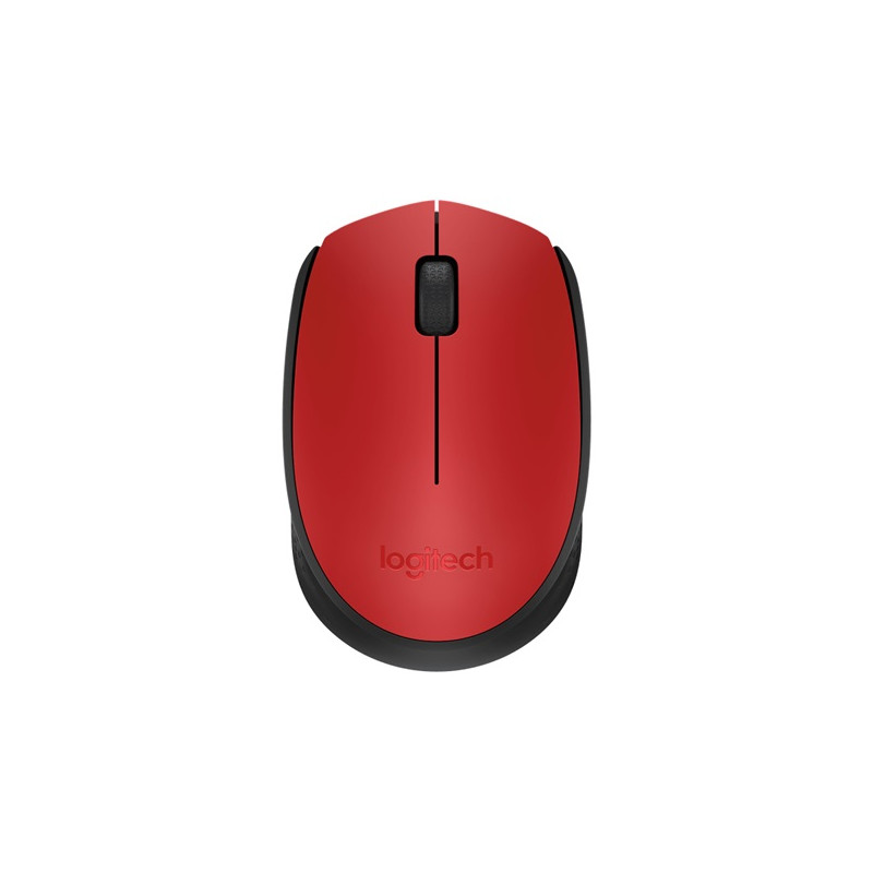 Logitech M171 Optical [Vez.nélküli] - Piros