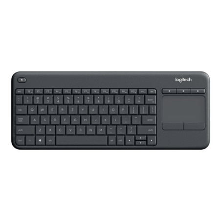 Logitech K400 Plus Touch (ENG, Vez.nélküli) - Fekete