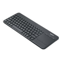 Logitech K400 Plus Touch (ENG, Vez.nélküli) - Fekete