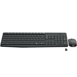 Logitech MK235 (HU, Vez.nélküli) - Fekete