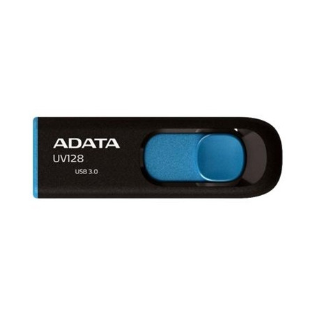 Adata UV128 64GB (USB3.0) - Fekete/Kék