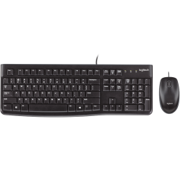 Logitech MK120 (DE, USB) - Fekete