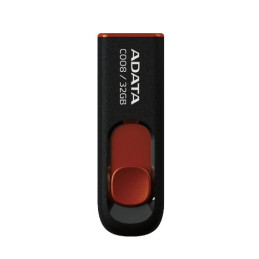 Adata C008 32GB (USB2.0) - Fekete/Piros