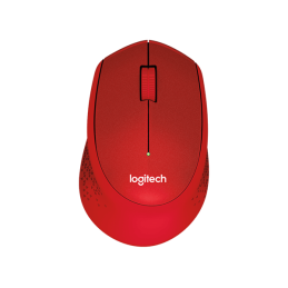 Logitech M330 Silent Plus [Vez.nélküli] - Piros